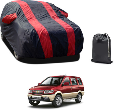 CODOKI Car Cover For Chevrolet Tavera (With Mirror Pockets)(Red, For 2019, 2020, 2021, 2022, 2023 Models)