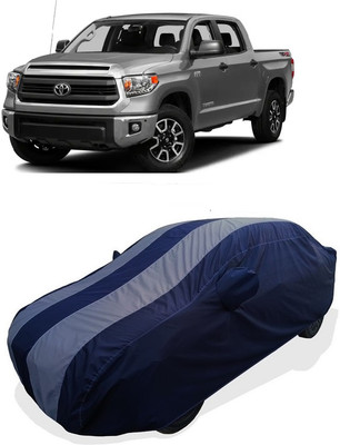 Coxtor Car Cover For Toyota Tundra 4.6L V8 (With Mirror Pockets)(Grey)