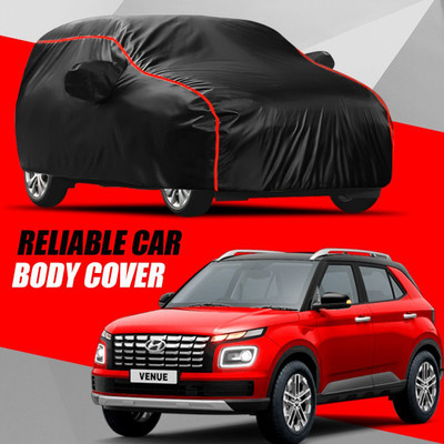 S Shine Max Car Cover For Hyundai Venue (With Mirror Pockets)(Multicolor)