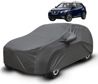 Caronix Car Cover For Nissan Kicks (With Mirror Pockets)(Grey)