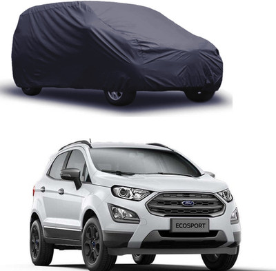 ROYAL AUTO MART Car Cover For Ford Ecosport (Without Mirror Pockets)(Grey)