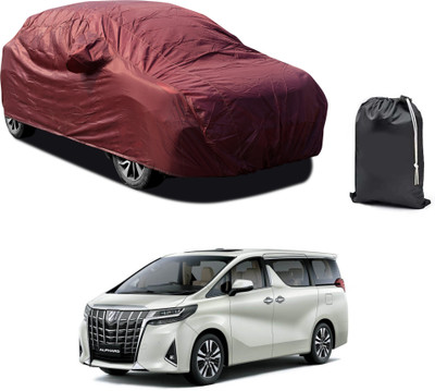 PAGORA Car Cover For Toyota Alphard (With Mirror Pockets)(Maroon)