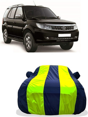 Tricway Car Cover For Tata Safari Storme LX (With Mirror Pockets)(Yellow)