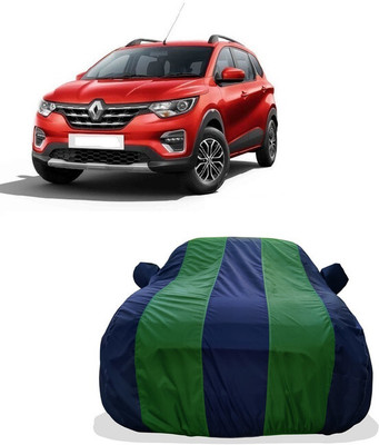 Tricway Car Cover For Renault Triber RXT Petrol (With Mirror Pockets)(Green)
