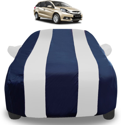 Auto Hub Car Cover For Honda Mobilio (With Mirror Pockets)(Silver)