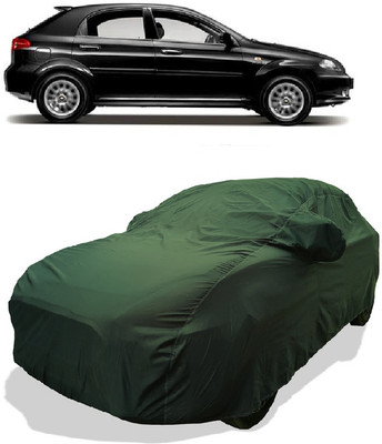 Coxtor Car Cover For Chevrolet Optra SRV 1.6 (With Mirror Pockets)(Green)