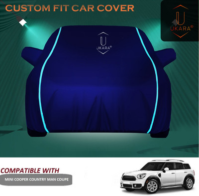 Ukara Car Cover For Mini Countryman Coupe (With Mirror Pockets)(Blue)