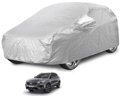 MOCKHE Car Cover For MG Astor (With Mirror Pockets)(Silver)