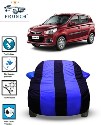 FRONCH Car Cover For Maruti Suzuki, Maruti Alto K10, Alto K10 VXI, Alto K10 LXI, Alto K10 VXI Petrol, Alto K10 LX (With Mirror Pockets)(Blue)