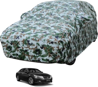 Auto Hub Car Cover For Honda Accord (With Mirror Pockets)(Multicolor)