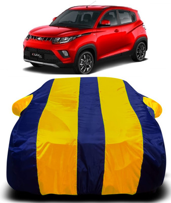 AXLOZ Car Cover For Mahindra KUV100 (With Mirror Pockets)(Multicolor)