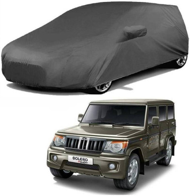ANLOPE Car Cover For Mahindra Bolero (With Mirror Pockets)(Grey)