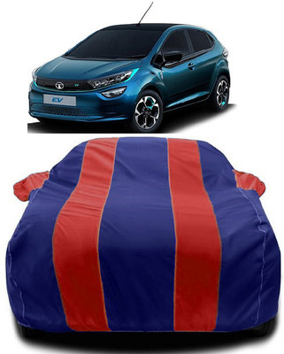 Autoprime Car Cover For Tata Altroz EV (With Mirror Pockets)(Red, Blue)