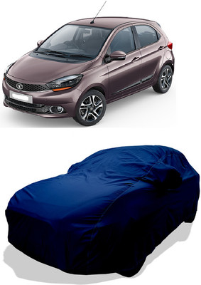 Coxtor Car Cover For Tata Tiago 1.2 Revotron XE (With Mirror Pockets)(Blue)
