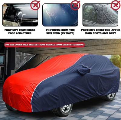 HOLME'S Car Cover For Maruti Suzuki Esteem (With Mirror Pockets)(Red)