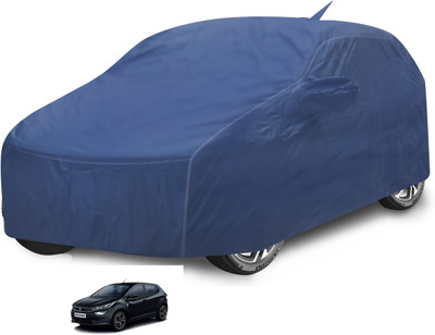 Auto Hub Car Cover For Tata Altroz (With Mirror Pockets)(Blue)
