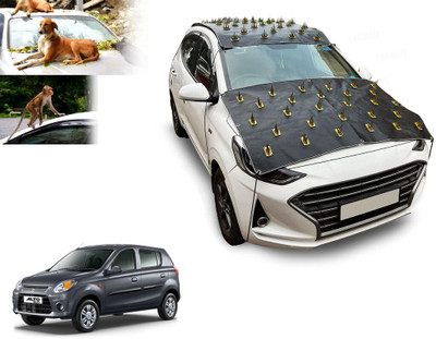 AUTO PEARL Car Cover For Maruti Suzuki Alto 800 (Without Mirror Pockets)(Black)