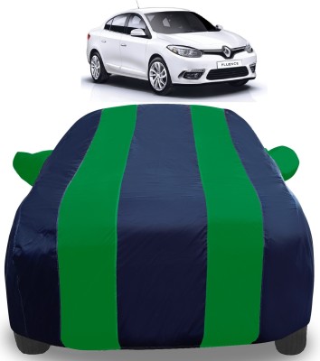 Auto Hub Car Cover For Renault Fluence (With Mirror Pockets)(Green)