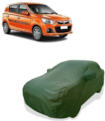 Tricway Car Cover For Maruti Suzuki Alto K10 (With Mirror Pockets)(Green)