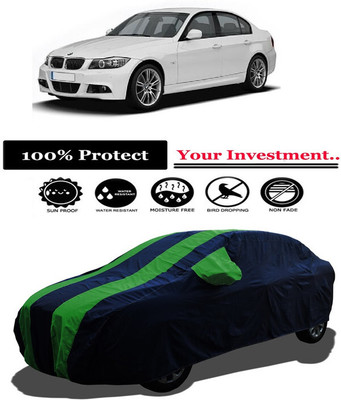 Amexride Car Cover For BMW 3 Series E90 325 (With Mirror Pockets)(Green)