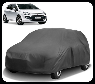 QLAX Car Cover For Maruti Punto (Without Mirror Pockets)(Grey)