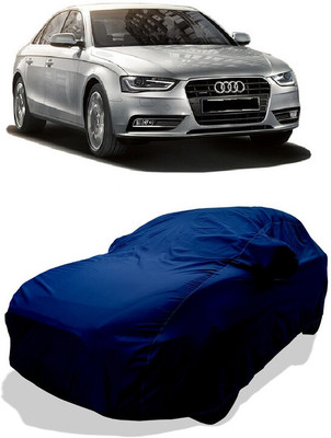 Coxtor Car Cover For Audi S4 (With Mirror Pockets)(Blue)