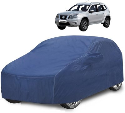 Caronix Car Cover For Nissan Terrano (With Mirror Pockets)(Blue)