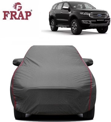 Frap Car Cover For Ford Endeavour (With Mirror Pockets)(Grey, For 2012, 2013, 2014, 2015, 2016, 2017, 2018, 2019, 2020, 2021 Models)