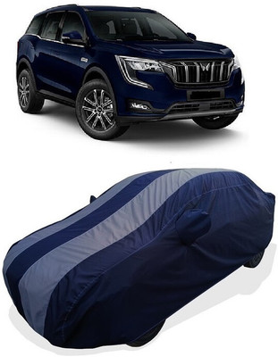 Coxtor Car Cover For Mahindra Universal For SUV (With Mirror Pockets)(Grey)