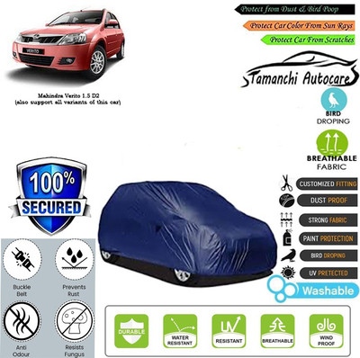 Tamanchi Autocare Car Cover For Mahindra Verito 1.5 D2(Blue)