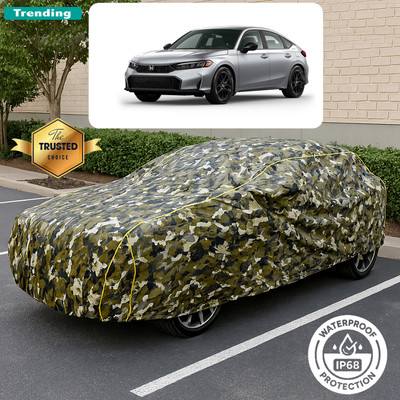 PAGORA Car Cover For Honda Civic (With Mirror Pockets)(Multicolor)