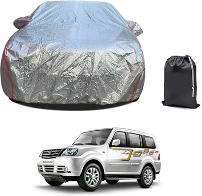 PAGORA Car Cover For Tata Sumo Grande (With Mirror Pockets)(Silver, For 2019, 2020, 2021, 2022, 2023 Models)
