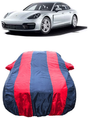 Wegather Car Cover For Porsche Panamera Turbo S E-Hybrid Petrol (With Mirror Pockets)(Red)