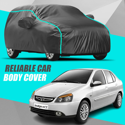 R Rayvin Star Car Cover For Tata Indigo CS (With Mirror Pockets)(Multicolor)