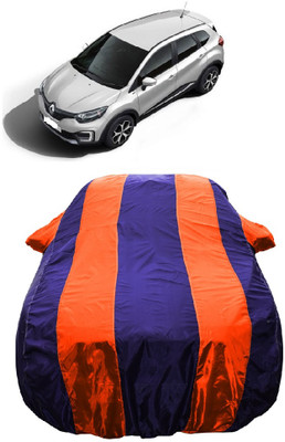 Wegather Car Cover For Renault Captur 1.5 Diesel RXL (With Mirror Pockets)(Orange)