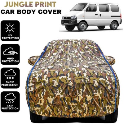 kerwa Car Cover For Maruti Suzuki Eeco, Eeco 7 Seater Standard, Eeco 5 Seater Standard, Eeco 7 Seater STD Petrol (With Mirror Pockets)(Multicolor, For 2010, 2011, 2012, 2013, 2014, 2015, 2016, 2017, 2018, 2019, 2020, 2021, 2022, 2023, 2024 Models)
