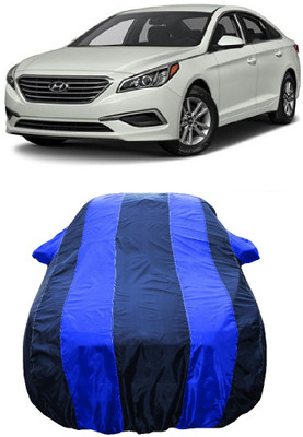 Wegather Car Cover For Hyundai Sonata V6 (With Mirror Pockets)(Blue)