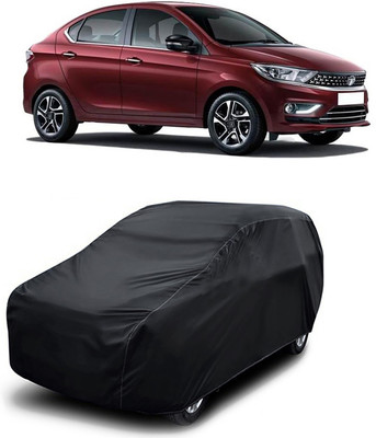 MoTRoX Car Cover For Tata Tigor (Without Mirror Pockets)(Black)