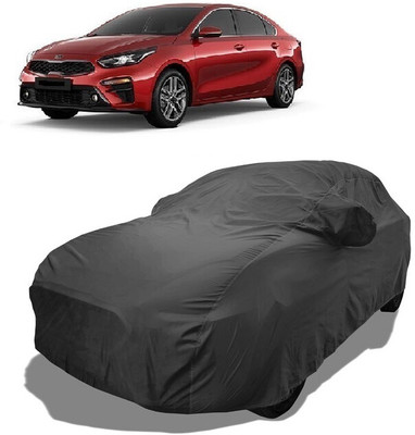 Coxtor Car Cover For Kia Cerato (With Mirror Pockets)(Grey)