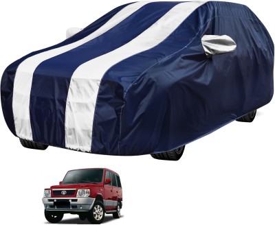 Auto Hub Car Cover For Tata Sumo (Without Mirror Pockets)(Black, White)