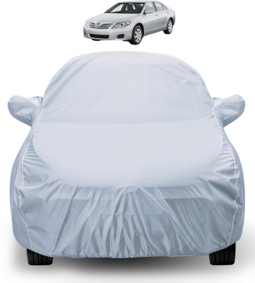 Auto Hub Car Cover For Toyota Camry (With Mirror Pockets)(Silver)
