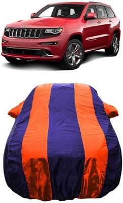 Wegather Car Cover For Jeep Grand Cherokee SRT 4X4 Petrol (With Mirror Pockets)(Orange)