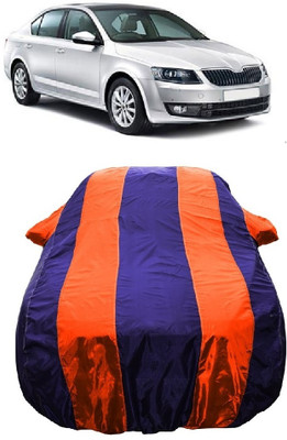 Wegather Car Cover For Skoda Octavia 2.0i (With Mirror Pockets)(Orange)