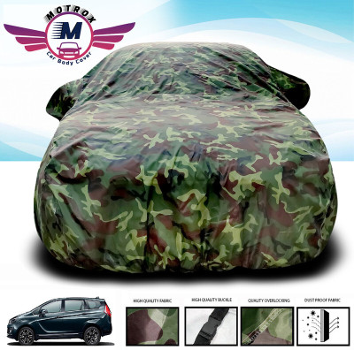 MoTRoX Car Cover For Universal For SUV Universal For SUV (With Mirror Pockets)(Green)