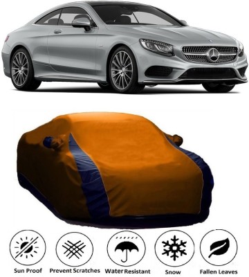 Furious3D Car Cover For Mercedes Benz S-Coupe (With Mirror Pockets)(Orange, Blue)