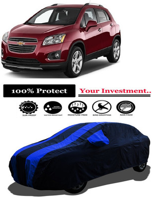 Amexride Car Cover For Chevrolet Trax SUV (With Mirror Pockets)(Blue)