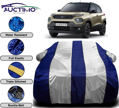 AUCTIMO Car Cover For Tata Punch (With Mirror Pockets)(Multicolor)
