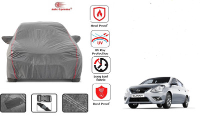 Auto Oprema Car Cover For Nissan Sunny (With Mirror Pockets)(Grey)