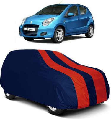 MoTRoX Car Cover For Maruti Suzuki A-Star (Without Mirror Pockets)(Red, Blue)