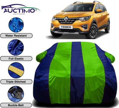 AUCTIMO Car Cover For Renault Triber (With Mirror Pockets)(Multicolor)